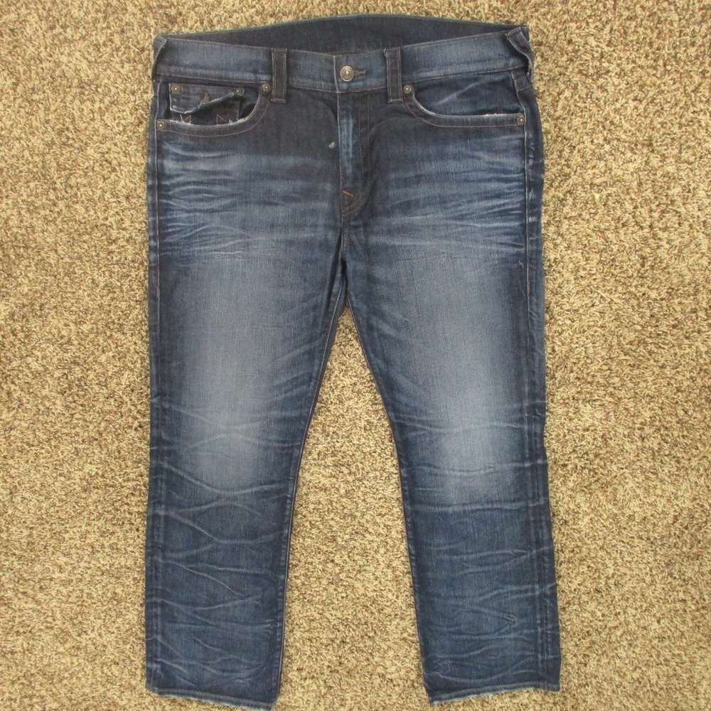 True Religion Men's Bootcut Jeans - Indigo